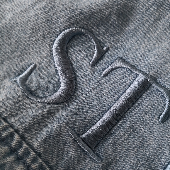 Authentic Stussy Denim Hoodie Anorak Jacket - Picture 11 of 13